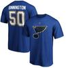 Unterstützt NHL Blues Eishockey T-Shirt, Amerikanischer Sport lockere Passform, Übergröße schnelltrocknendes T-Shirt, Kurzarm