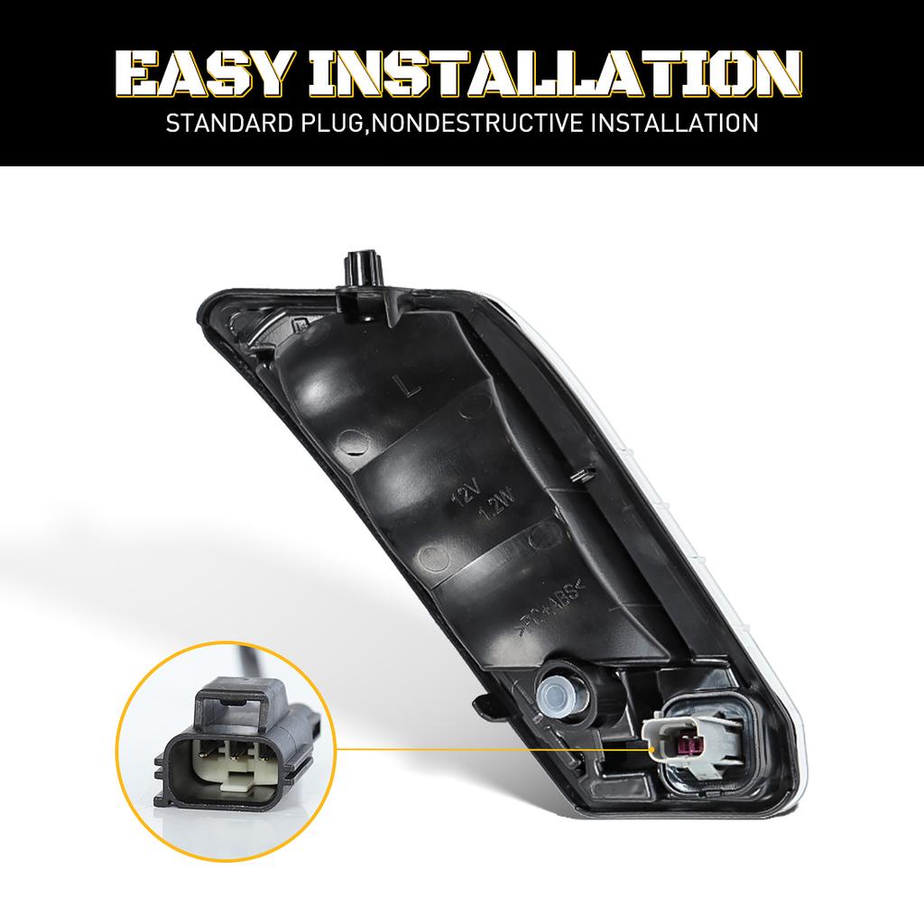 LED Fog Lamp For Volvo XC60 2009 2010 2011 2012 2013 Front Fog Light Daytime Running Lamp Daylight Driving 31290873 31290874 12V