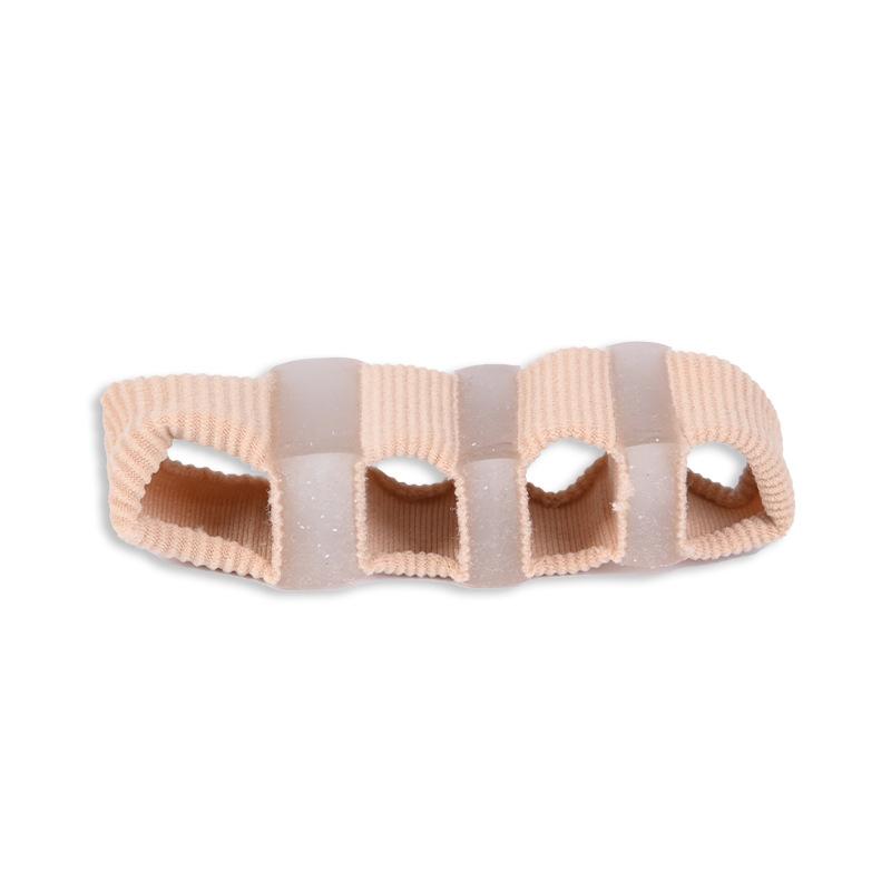 1 pair Toe Separator 5-Hole Fiber Toe Spreader Bunion Corrector Overlapping Toe Separator 2-Hole 3-Hole Orthopedic Tool for Men Women