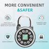 Type C Charge Waterproof Fingerprint Padlock General Security Smart APP Locker  Suitcase