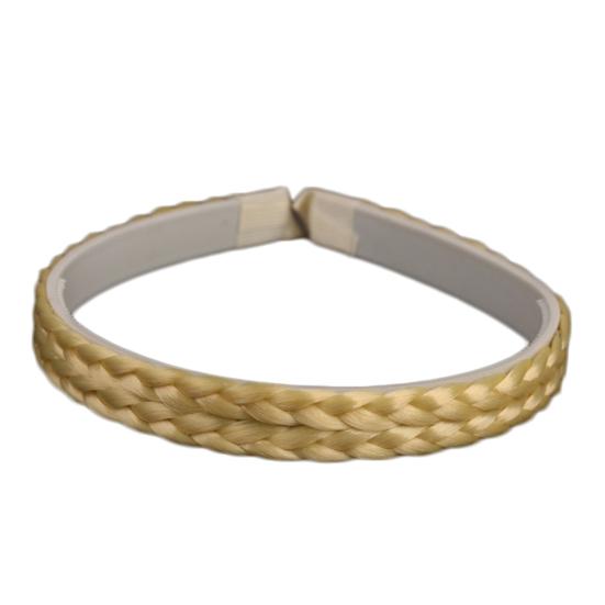 

Женский синтетический парик из химического волокна, обруч для волос, плетеная повязка на голову, головной убор