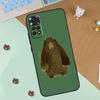 Cartoon Grizzly Bear Case For Xiaomi Redmi Note 14 13 12 9 10 11 Pro 10S 11S 12S Cover For Redmi 13C 10C 12C 14C