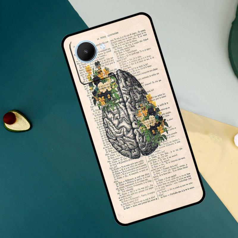 Medical Human Organs Brain Kidney For Realme C67 C53 C55 C75 C71 C61 C33 C63 C51 C65 11 12 13 14 15 Pro Plus GT6 GT7 Pro Case