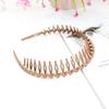 1Pc Headband Convenient Wave Big Comb Simple Hairband Fashion Headdress Hair Hoop Plastic