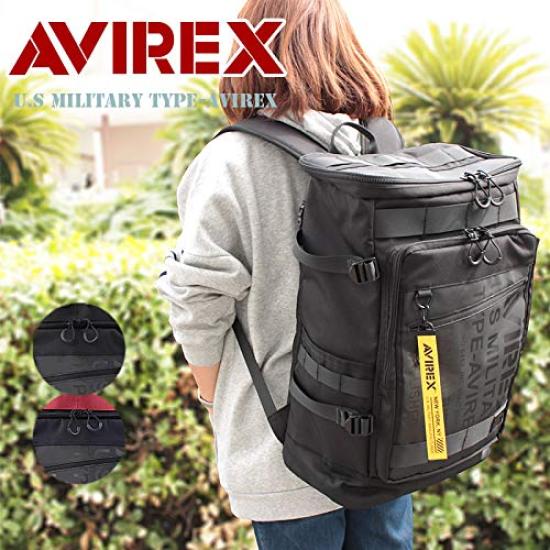 Square Backpack Super Hornet AVX598 Black 10 [AVIREX]