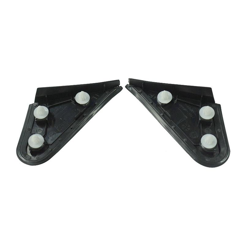 Black Car Side Mirror Corner Triangle Cover Accessories For Toyota RAV4 2013-2018 60117/18-0R040 Auto Parts