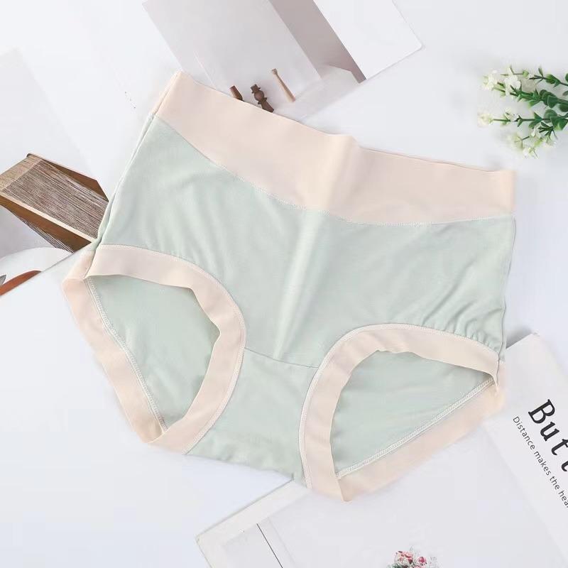 Höschen mit hoher Taille für Damen, atmungsaktive Push-Up-Slips aus reiner Baumwolle, bequeme Unterwäsche in Übergröße