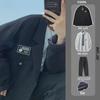 Trendiger dreiteiliger Herrenanzug im koreanischen Stil für den Herbst: Hübsches Set aus kleiner Anzugjacke und Hose