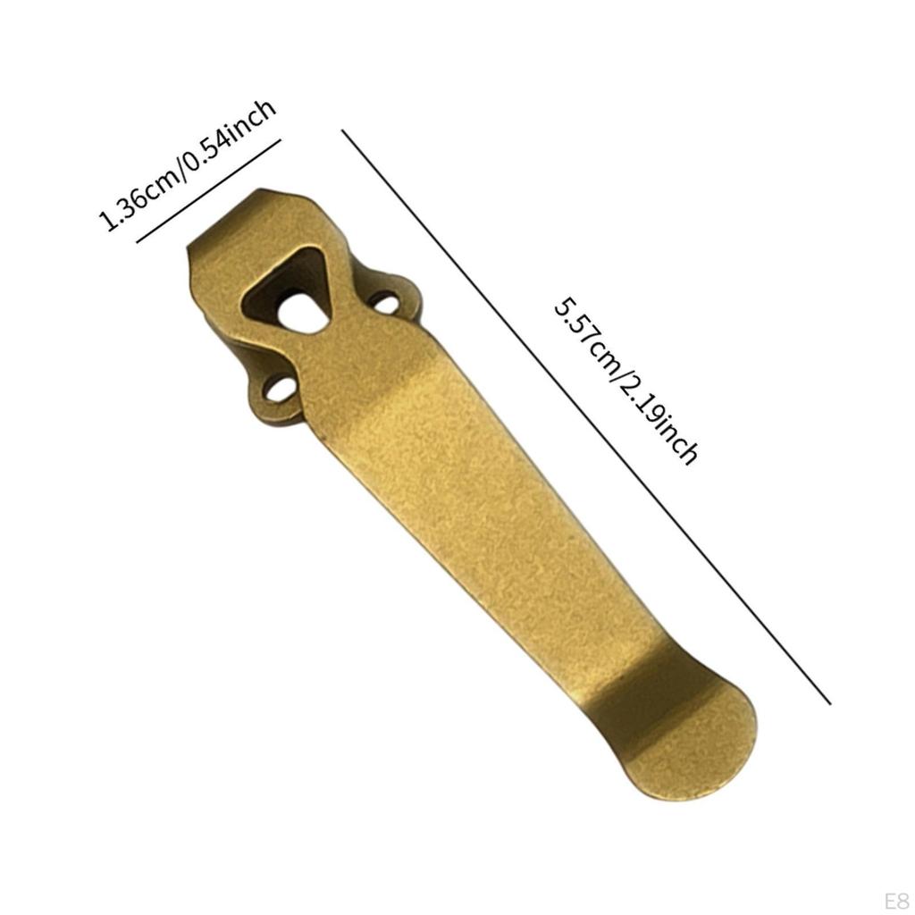 Deep Carrry -pocket -clip Metal Adjustments for Outdoor Sports -replacement Clip Multitool Key