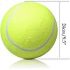 Giant Tennis Ball 24cm - Jumbo Durable Pet Toy for Dogs, Signature Mega Big Tennis Ball for Play & Training
