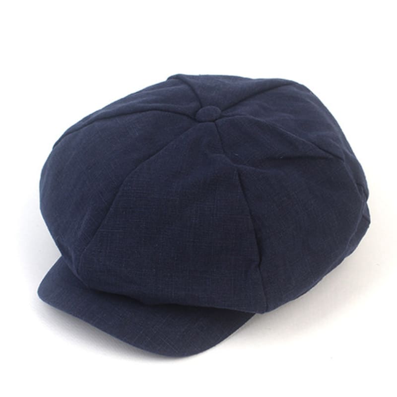 

Universal chemistry Linen Navy Loose Fit Newsboycap FREE