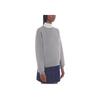 Maison Kitsune Solid Color Drop Shoulder Pullover Sweatshirt Women Sweatshirt Gray LW00303KM0307-H131