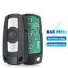 KEYYOU Keyless Go Car Key For BMW CAS3 3 5 Series X5 2006-2011 315MHz 868MHz Smart Remote Control Key PCF7945 KR55WK49127 123