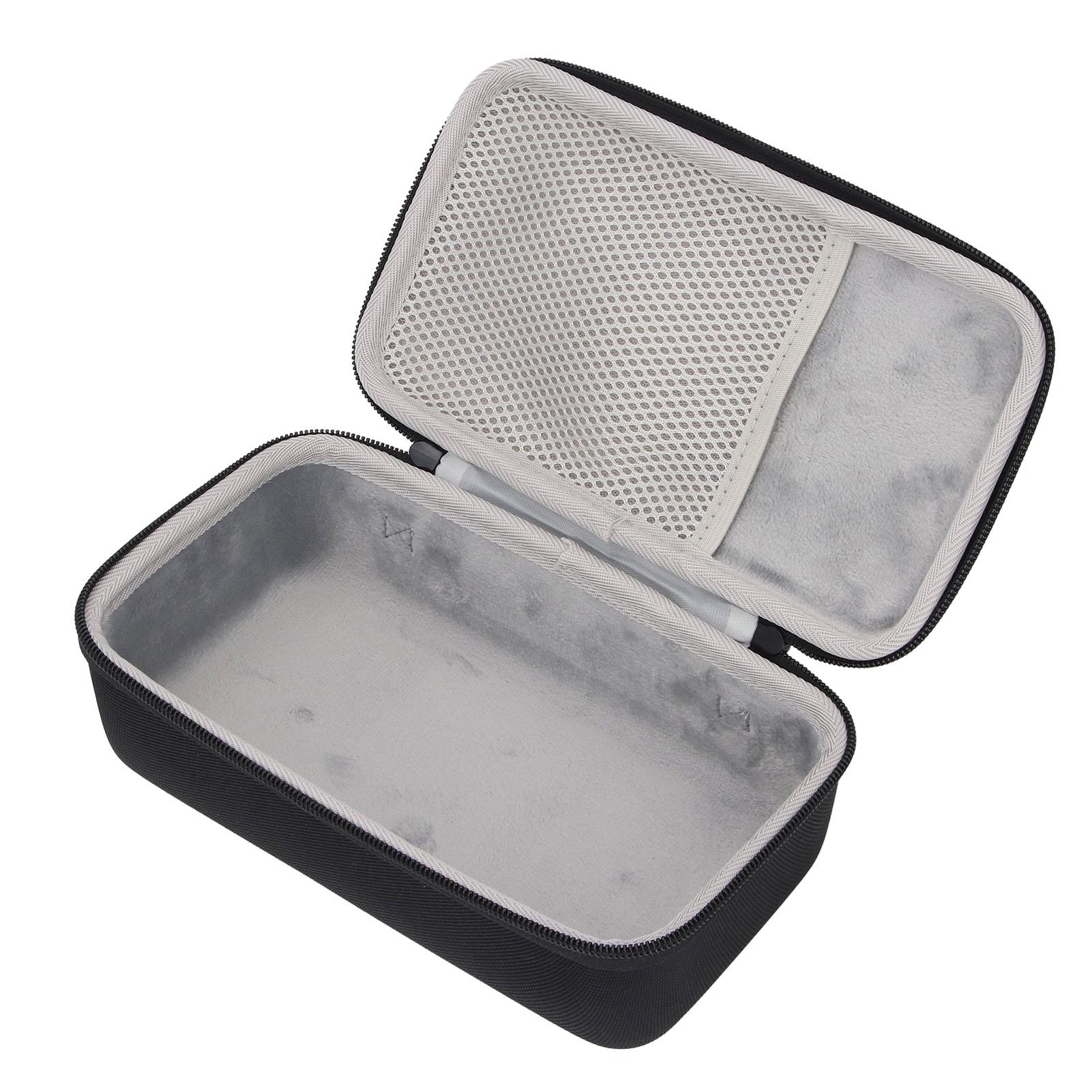 

Bluetooth Speaker Carrying Case Soft Lining Mesh Pocket Portable Speaker Hard Travel Case for Home