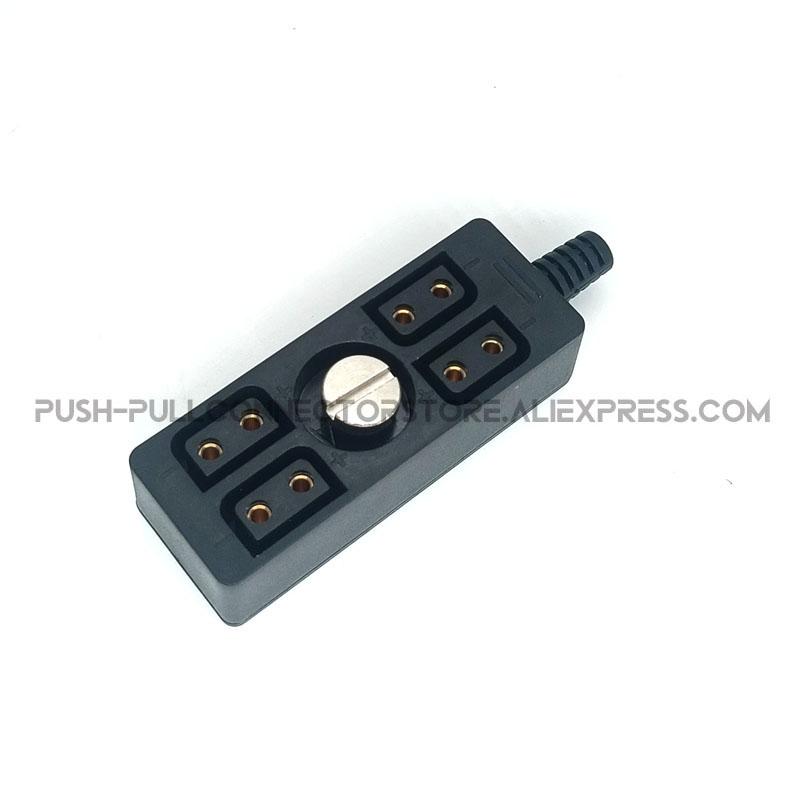 Soft Flexible Cable 1/4screw D-TAP to 4D-tap Female Camera power Distributor dtap splitter For TITLA