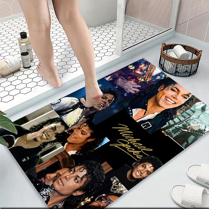 Michael Jackson'S Legacy Carpet Rug Soft Washable Antislip Home Living Room Sofa Mats Personalized Christmas Rug