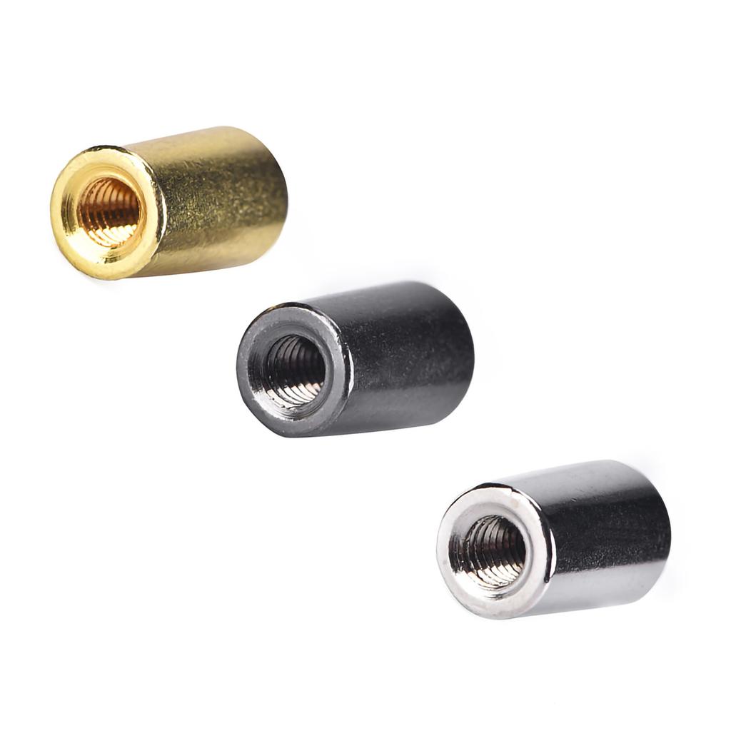 3 Pezzi 3 Vie Manopola Interruttore a Levetta Tappo per Chitarra Elettrica LP(Argento Nero Oro, 3,5 mm)