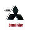 ABS Auto Lenkrad Mittelaufkleber Emblem Abzeichen Für Mitsubishi ASX Ralliart Lancer Cordia Pajero Outlander Eclipse L200 EVO