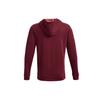 Under Armour Rival Warm Fleece Zip Hoodie Men Hoodies Red 1366424-626