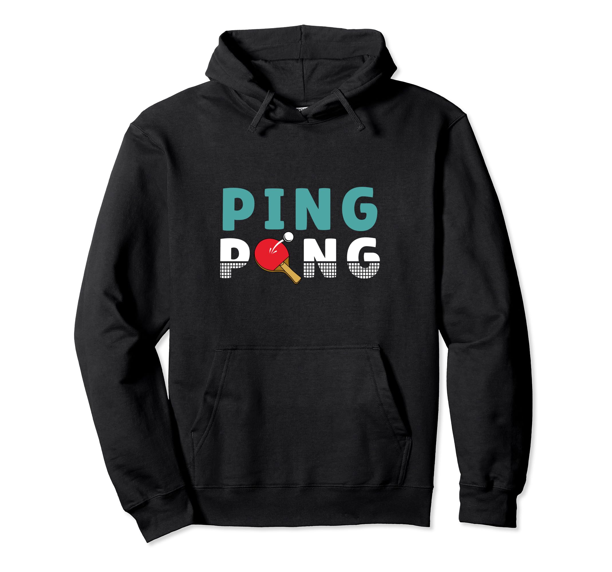 

Ping Pong Smash Paddle Racket Sports Table Tennis Hoodie чёрный