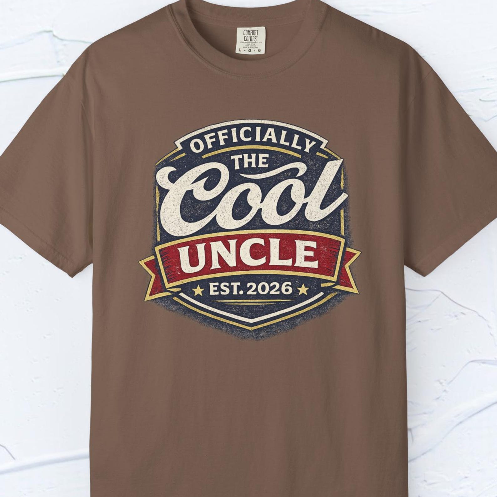 Comfort Colors Cool Uncle Shirt, Officially Cool Uncle Tee, Cool Uncle Club T shirt, New Uncle Tee Gift, Cool Uncle Club Shirt Youth 3XL