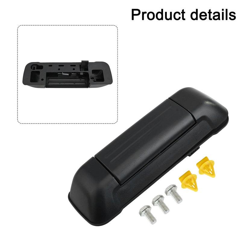 Car Tailgate Door Handle Tailgate Door Handle ABS Black Door Handle High-quality Rear Trunk Tailgate High-quality