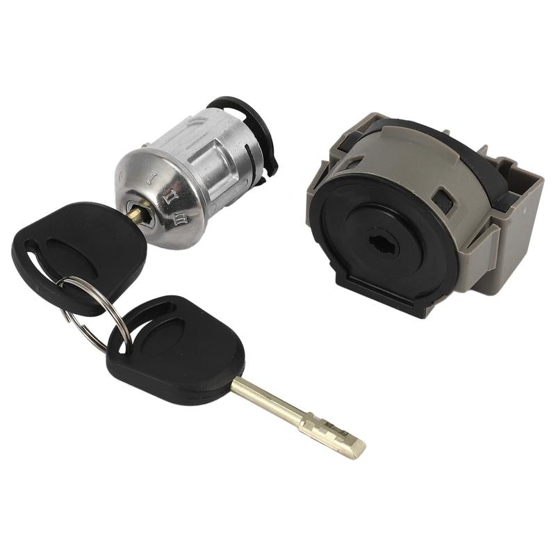 Durable-Car Ignition Switch Lock Cylinder With 2 Keys For Ford Focus MK1 Transit Connect 1998-2013 1022184 1677531