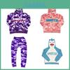 Set Hanorac 3D Unisex Gengar Pentru Persoane Fashion