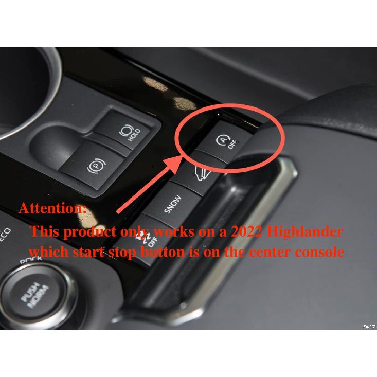 Auto Start Stop Eliminator, A-Off Delete/Disable Device Harness for Toyota Highlander 2024