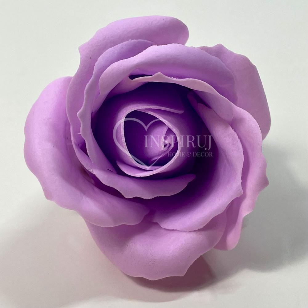 Soap Rose In a Light Purple Color