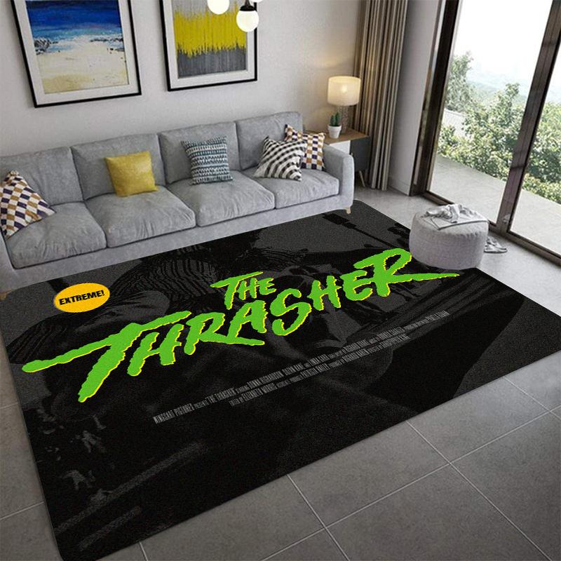 T-thrush Printed Carpet Fashion Yoga Mat Non-Slip Carpet Bedroom Decoration Outdoor Carpet Bedroom Birthday Gift