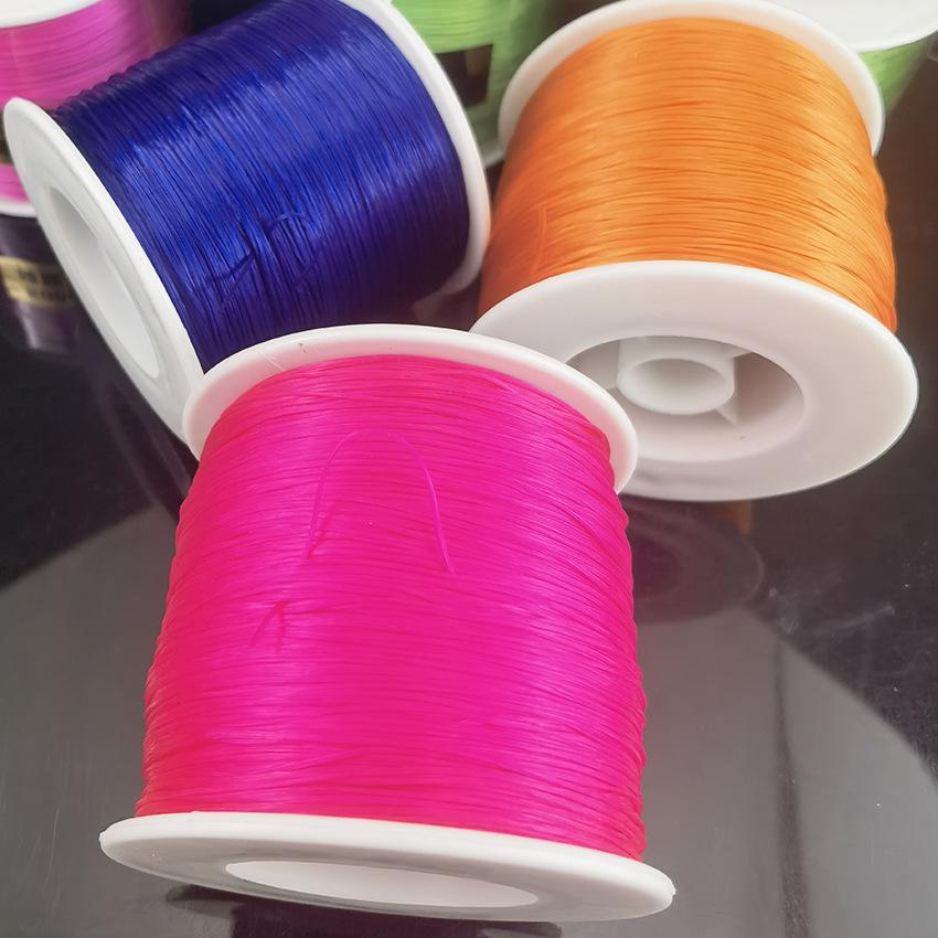 Elastic Crystal Beading Cord: High-End, Wear-Resistant Spandex Line for Handmade Jewelry