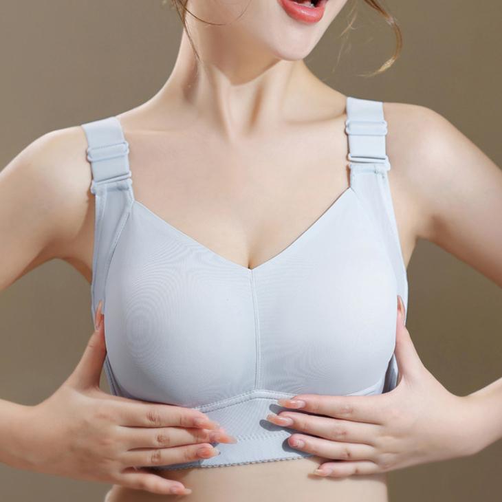 Underwear Women's Thin Full Cup Large Size Bra Collection Accessory Breasts Anti Sagging Bra Converge Bra