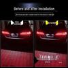 BMW Series Trunk Projection Lamp: License Plate & Ambient Light for 1/3/4/5, X1/X3/X5, M3/M4.