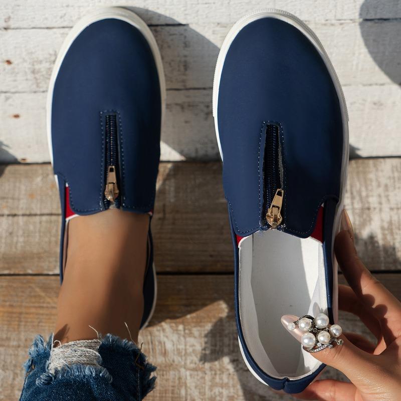 Mode Neue Frühjahr Herbst frauen Turnschuhe Flache Freizeitschuhe Slip auf Damen Loafers Plus Größe 43 Vulkanisierte Schuhe Walking Sneaker