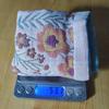 4 Layer 38X40Cm Cotton Yarn Decorative Pure Cotton Dish Cloth Quick Dry Tea Towel Retro Floral Hand Towel Home Restaurant