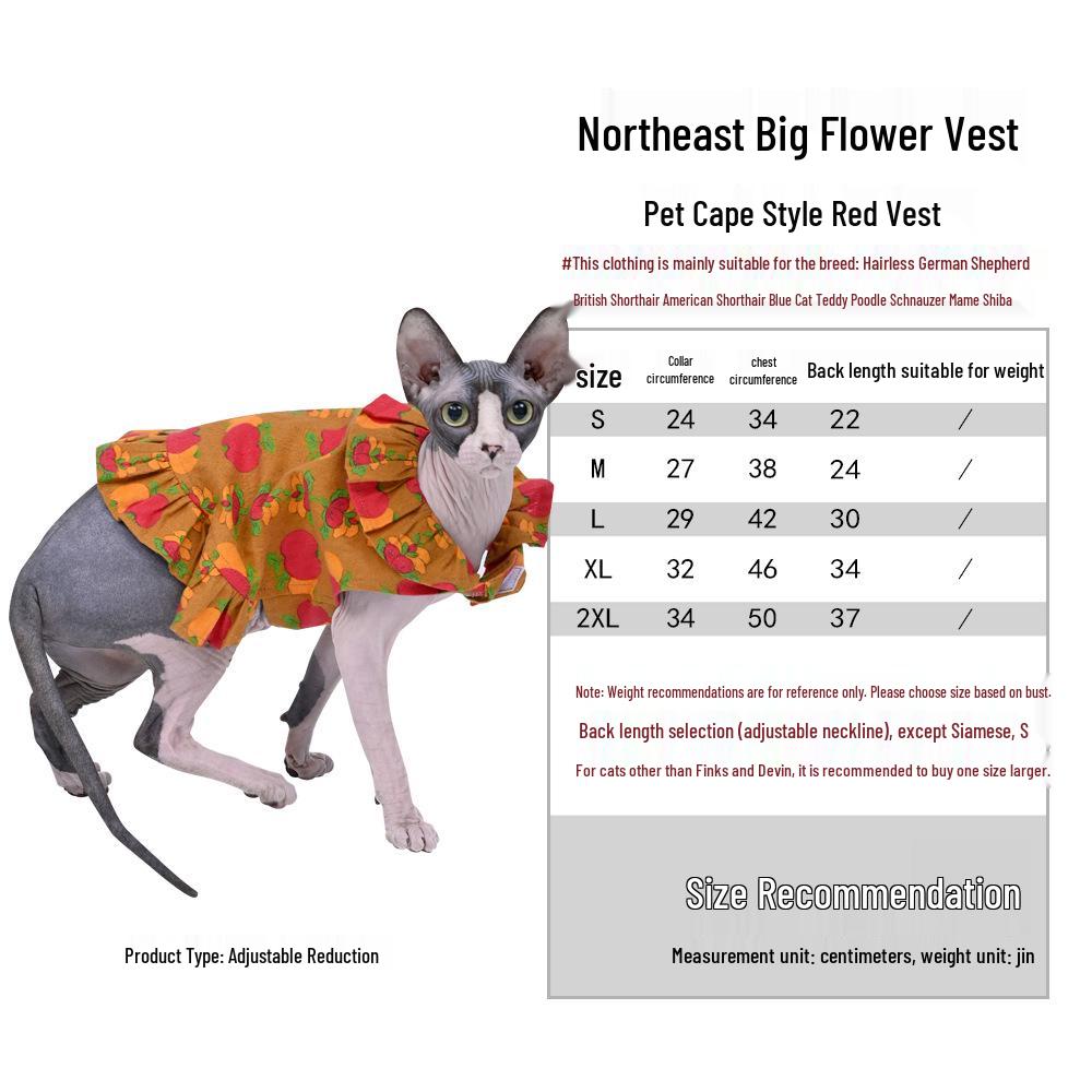 Pet Hoodie T-shirt for Cats & Small/Medium Dogs: Four-Season Windbreaker Jacket Extra Extra Large