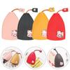 Cute Cartoon Leather Key Sleeve with Large Capacity for Car Keys
