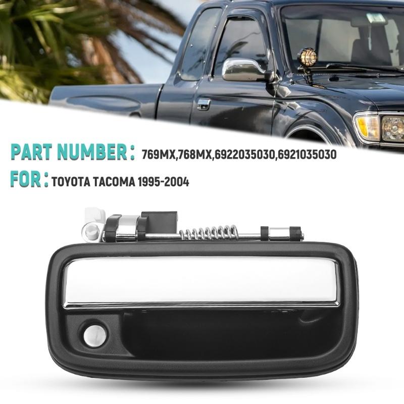 Left Right Door Handles For Toyota Tacoma 1995 1996 1997-2004 For Toyota Hilux 2004-2012 Chrome Exterior Front Door Handle