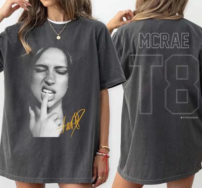 Maglietta Concerto Tate McRae 2025, Miss Possessive Tour 2025, Maglietta Regalo Fan Tate McRae