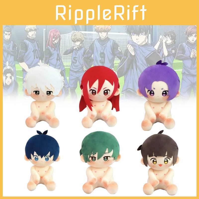 Adorable 40cm Blue Lock Plush Doll In Soft Cotton Filling Perfect For Collectors And Fans