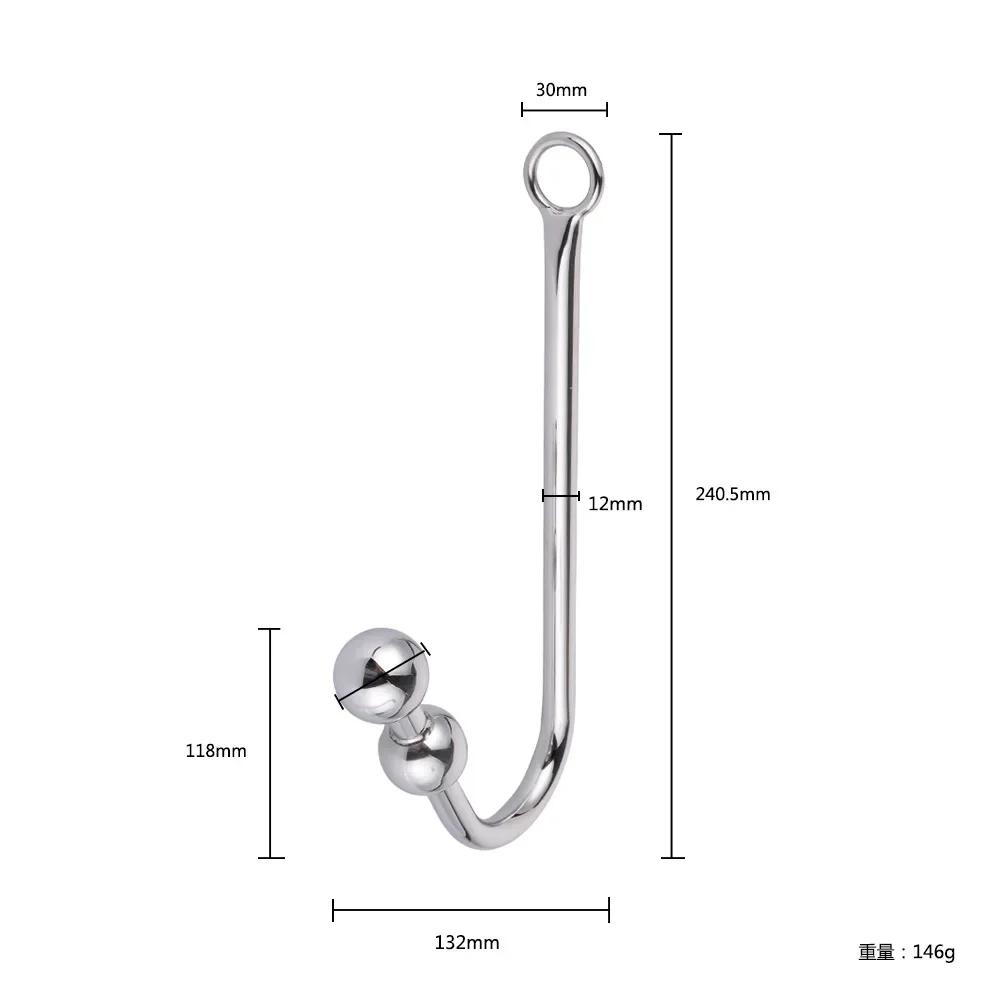 3 Style Anal Beads Anal Hook Crochet Hook Clover Buttplug 1-3pcs Anal Beads Toy Sex Toys for Men Balls Gay Sex Toys  Sleeve