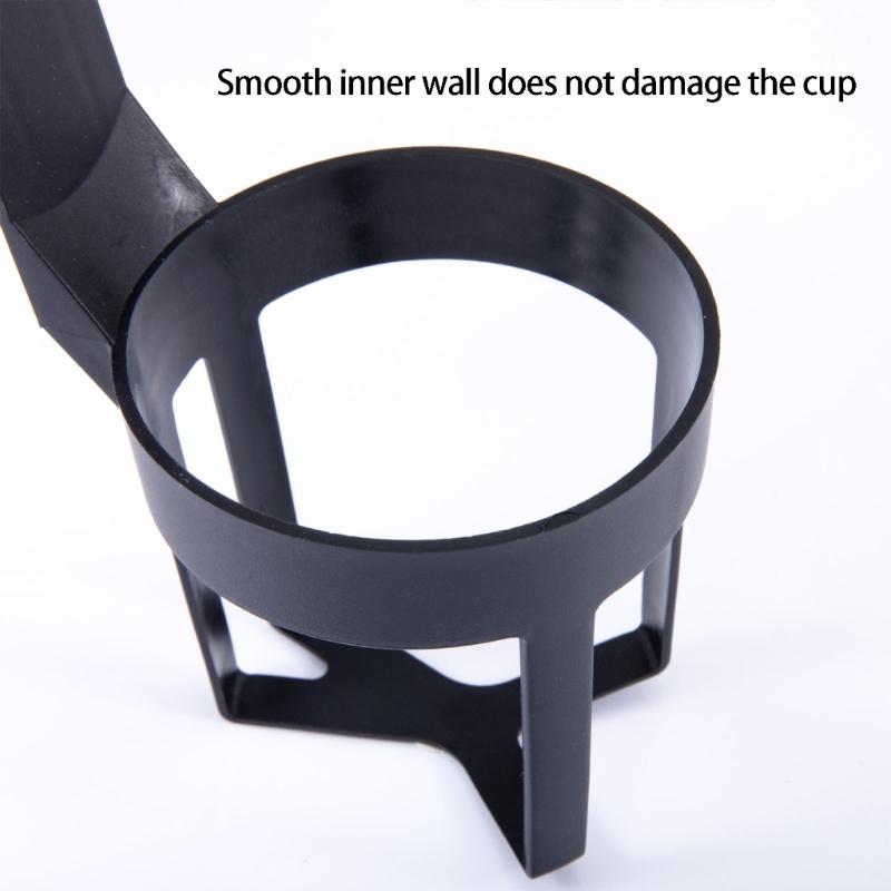 Hook-On Hanging Cup Basket Pack of 4 for Boats Motorhomes and Vehicles, Plastic Open Frame Drink Rack Storage Plus