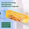 Hanging Refrigerator Deodorizer Box 99 Percent Antibacterial 24H Fast Odor Removal For Kitchen Keep Food Fresh Avoid Mixed Taste