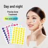 Кольорові студентські освітлюючі патчі проти акне День і Ніч