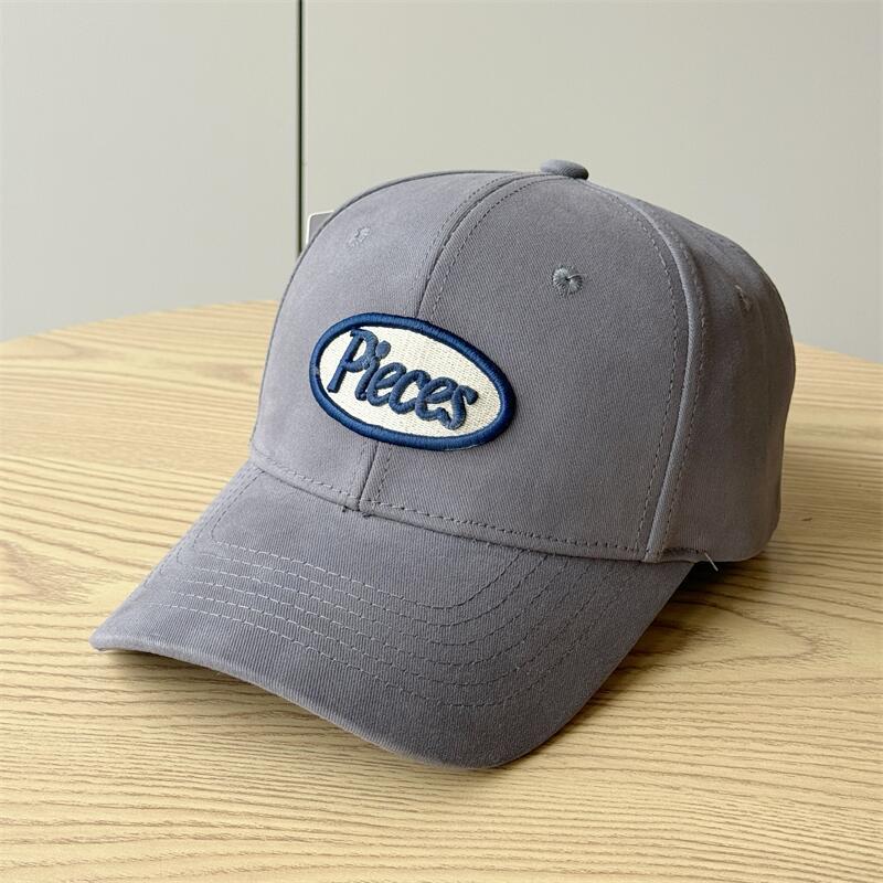 New spring and summer sun protection large brim letter-printed baseball cap for men, Korean style couple's baseball cap for women, trendy