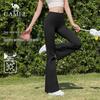CAMEL Women's Flared High-Waist Quick-Dry Fitness Pants
