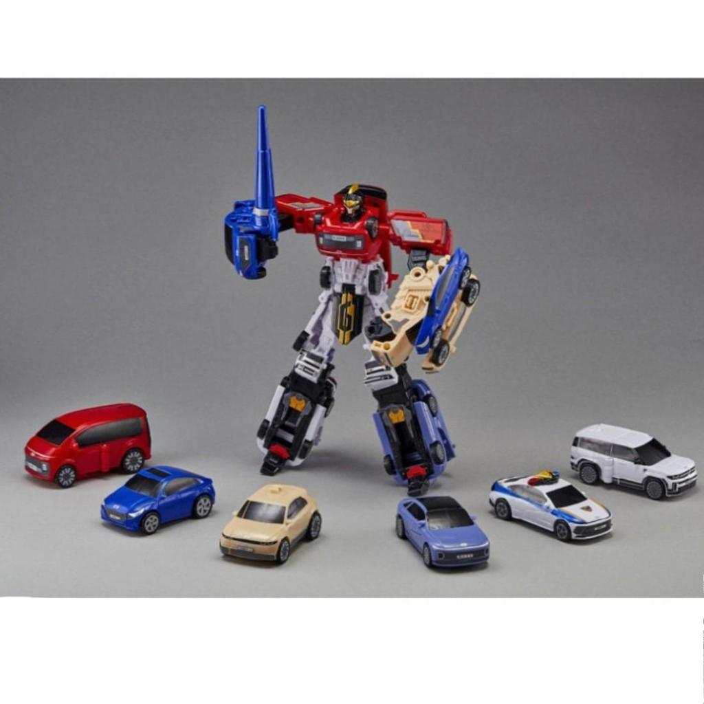 [young toys] Mini Tobot Great Six Transforming Robot Action Figure