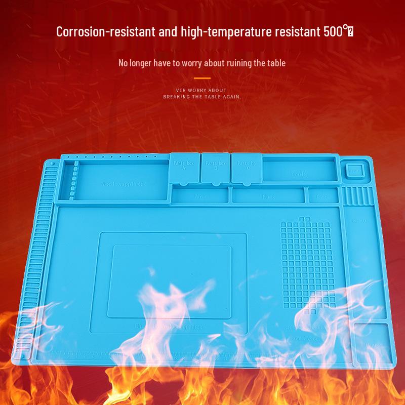Heat-Resistant Insulation Mat for Mobile Repair, Welding, and Soldering