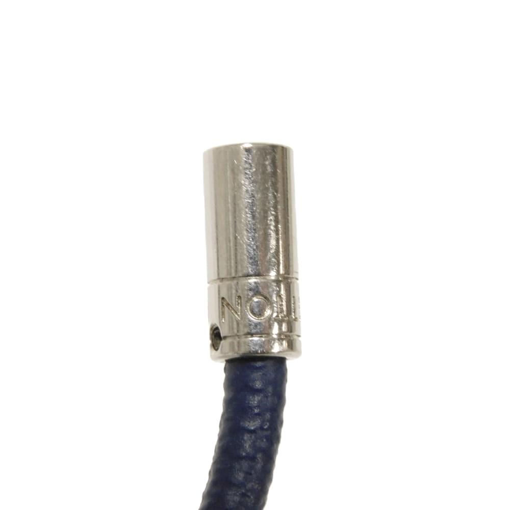 Used 12564 Neo Split Bracelet M8155D 7986 LV Logo Flower Blue Silver Taiga Rama Monogram Cobalt Men's from Japan